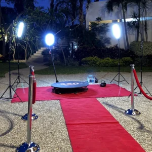 360 Booth Rentals for Punta Cana Destination Weddings